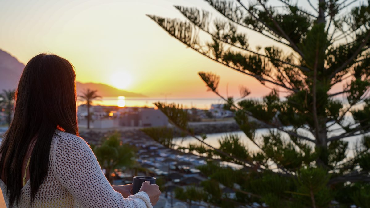 Early morning on Kardamena beach in front of Starlight